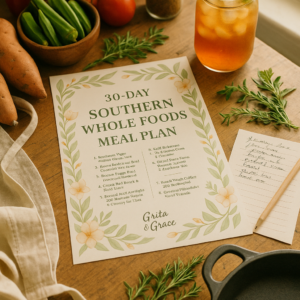 30 DAY MENU